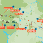 Bluemountain tour map